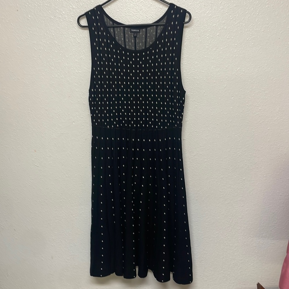 Black sweater dress sleeveless